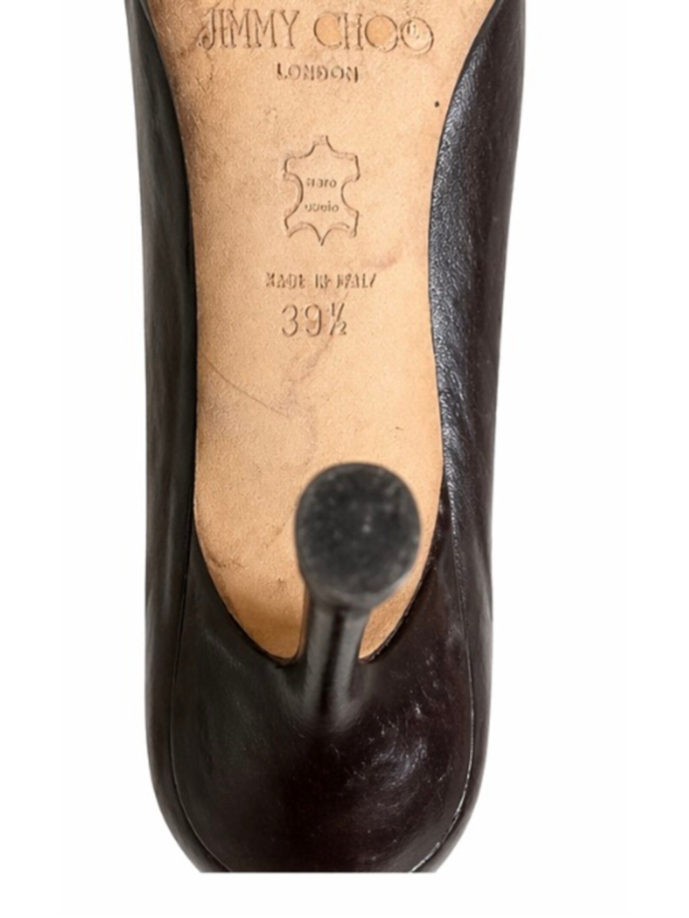 Jimmy Choo Heeled Boots Brown Size 39.5/9.5 - Picture 5 of 7